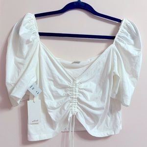 Aritzia (Wilfred) Nissa Cropped Top